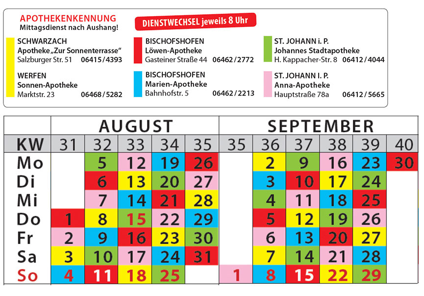 Apothekenbereitschaft